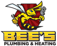 Bees Plumbing and Heating Logo