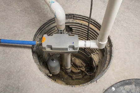 Sump pump installation replacement failure seattle