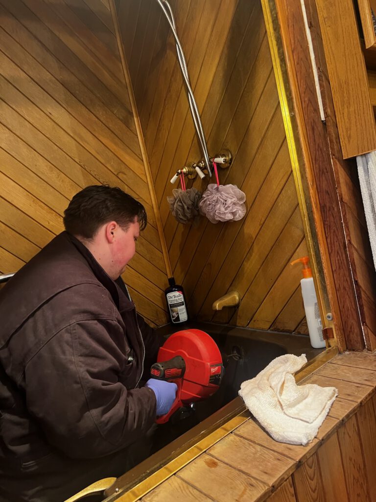 Clogged drain repair by Bee's Plumbing in Tukwila, WA