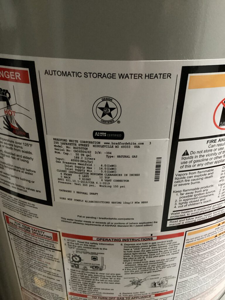 Tank Water Heater Install in Seattle Wa - Photo 2